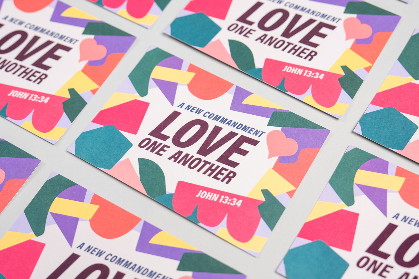 Love Church Zealously Postcard