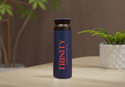 Off-White/Grey T-Shirt + Tumbler