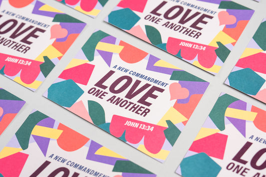 Love Church Zealously Postcard
