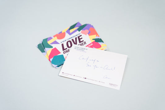 Love Church Zealously Postcard